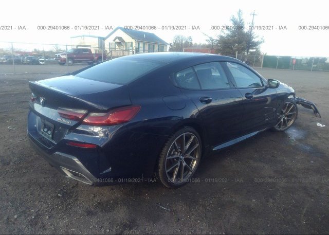 цена в сша 2020 BMW 8 SERIES WBAGV8C0XLCE17560