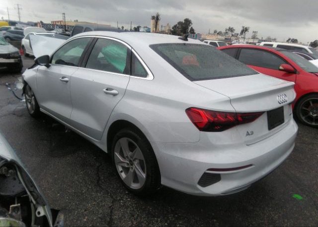 2022 AUDI A3 SEDAN (VIN: WAUGUDGY6NA065651)