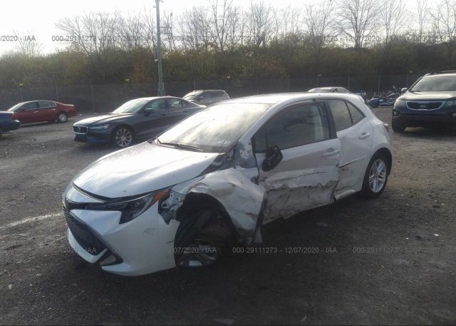 из сша 2019 TOYOTA COROLLA HATCHBACK JTNK4RBE7K3008295