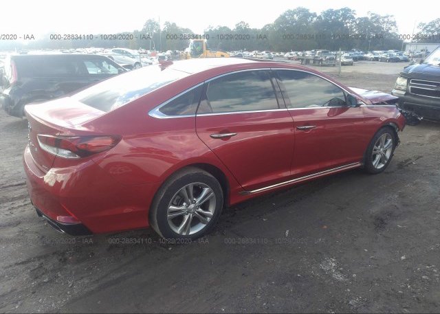 цена в сша 2018 HYUNDAI SONATA 5NPE34AF9JH697387