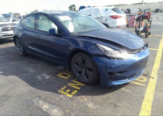 2021 TESLA MODEL 3 (VIN: 5YJ3E1EA1MF987432)