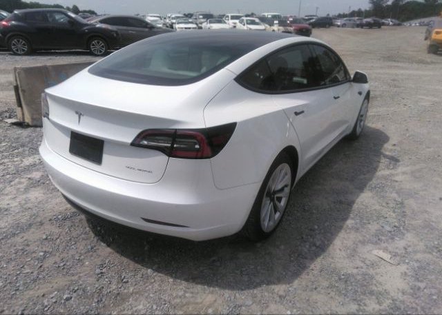 2022 TESLA MODEL 3(VIN: 5YJ3E1EB3NF244345