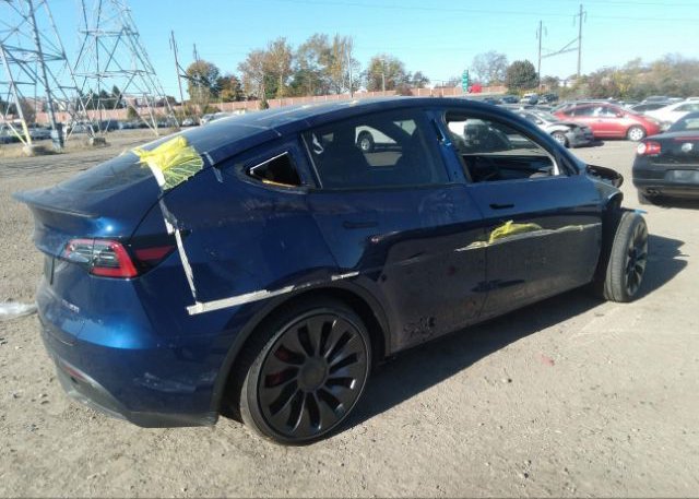 2022 TESLA MODEL Y(VIN: 7SAYGDEF8NF460070