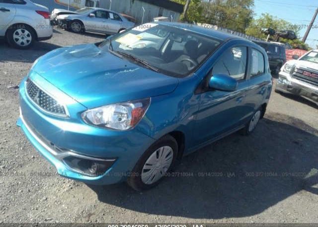 из сша 2019 MITSUBISHI MIRAGE ML32A3HJ1KH009642