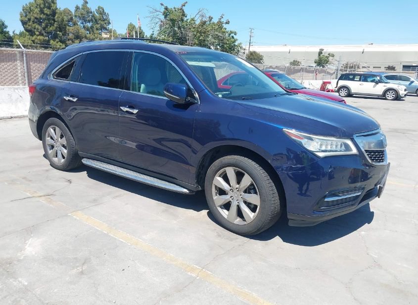 2014 ACURA MDX ADVANCE PKG W/ENTERTAINMENT PKG photo