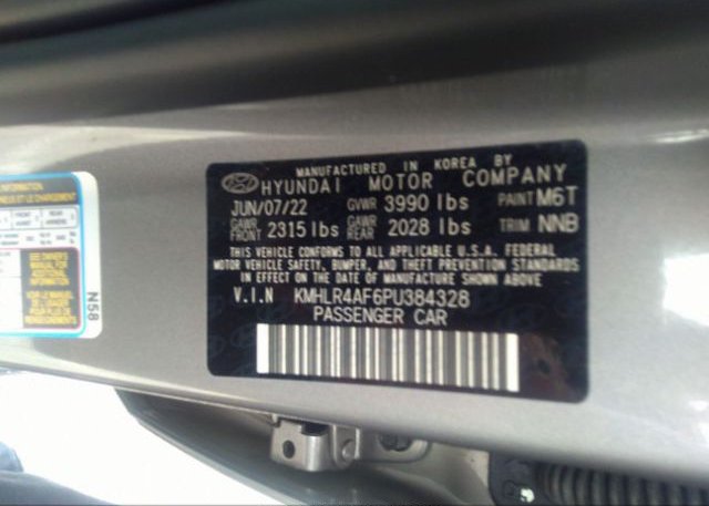 2023 HYUNDAI ELANTRA(VIN: KMHLR4AF6PU384328