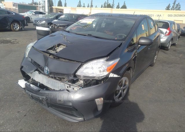 из сша 2015 TOYOTA PRIUS JTDKN3DUXF0456220