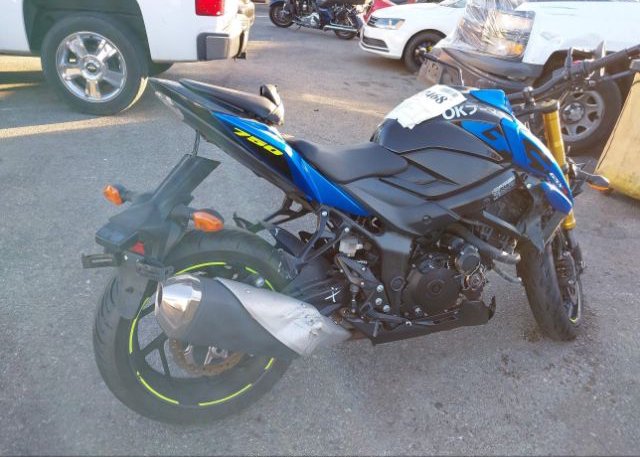 2022 SUZUKI GSX-S750(VIN: JS1C533D8N7100015
