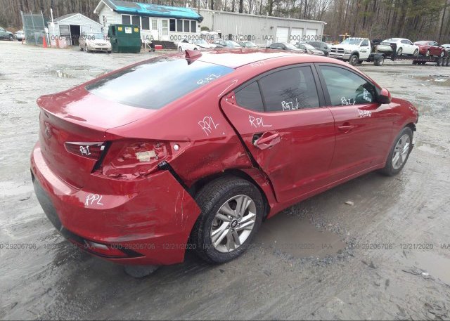 цена в сша 2020 HYUNDAI ELANTRA KMHD84LF5LU056686