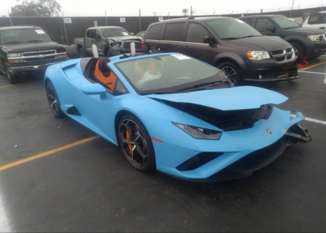 2022 LAMBORGHINI HURACAN EVO (VIN: ZHWUT5ZF0NLA18463)