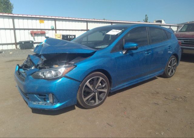 2022 SUBARU IMPREZA(VIN: 4S3GTAM63N3716777