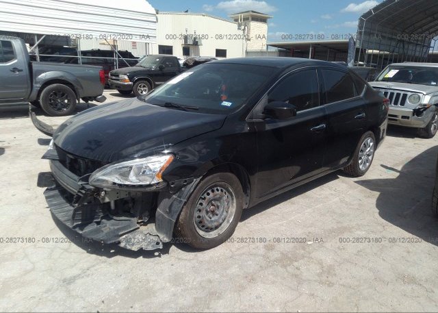 из сша 2014 NISSAN SENTRA 3N1AB7APXEL696950