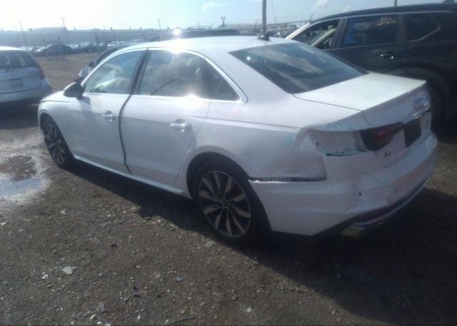 2022 AUDI A4 SEDAN(VIN: WAUABAF43NN000404