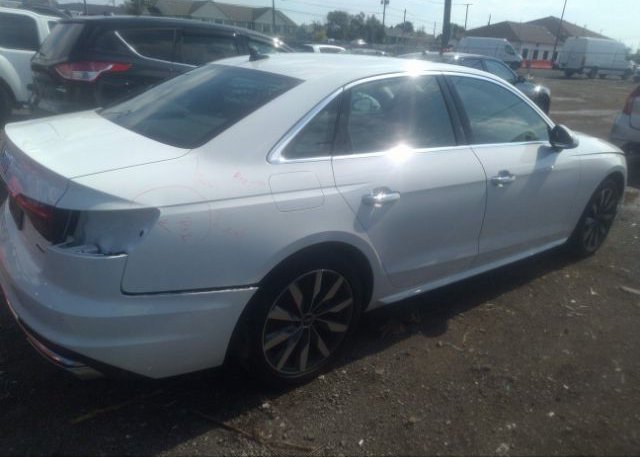 2022 AUDI A4 SEDAN(VIN: WAUABAF43NN000404