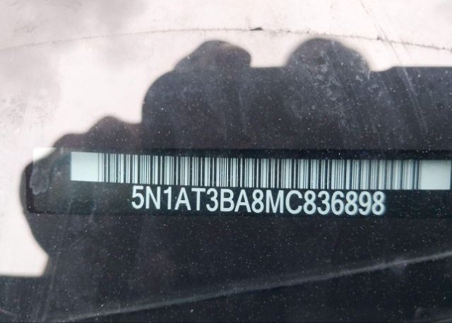 2021 NISSAN ROGUE(VIN: 5N1AT3BA8MC836898