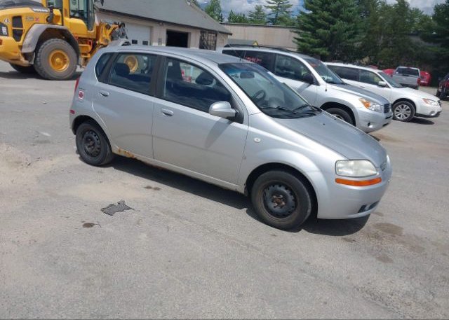 KL1TD66618B207049 2008 CHEVROLET AVEO 5