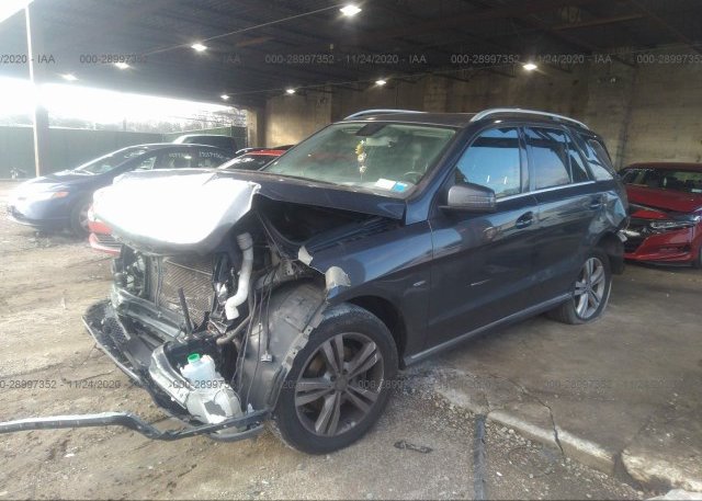 из сша 2012 MERCEDES-BENZ M-CLASS 4JGDA5HB0CA029865