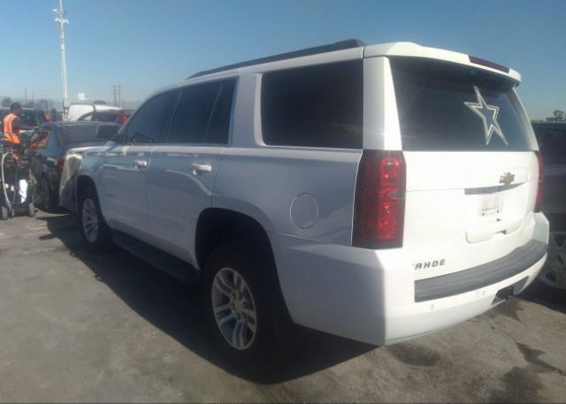 2018 CHEVROLET TAHOE VIN: 1GNSCAKC0JR350892