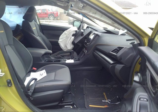 пригнать из сша 2021 SUBARU CROSSTREK JF2GTHSC1MH215049
