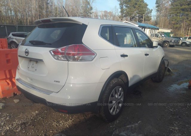 цена в сша 2016 NISSAN ROGUE KNMAT2MV9GP611580
