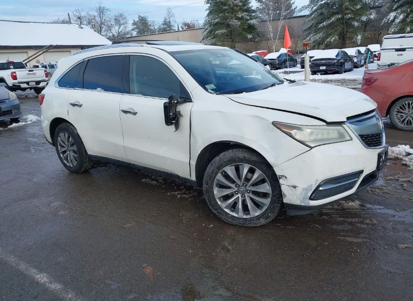 2016 ACURA MDX TECHNOLOGY   ACURAWATCH PLUS PACKAGES/TECHNOLOGY PACKAGE photo