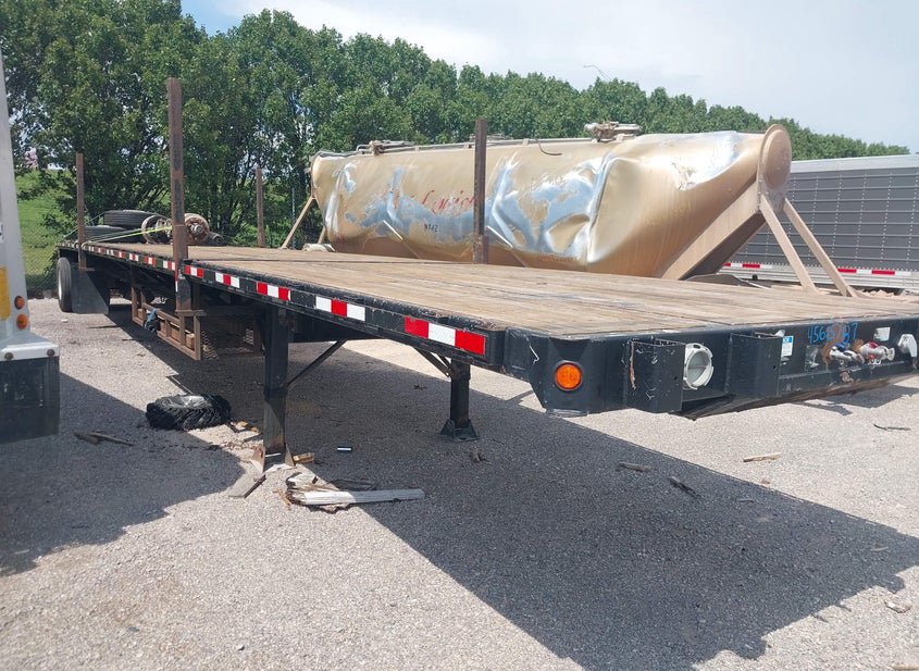 2012 Direct 48' Flatbed Trailer photo