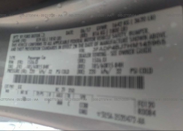 3FADP4BJ7HM145965 2017 FORD FIESTA