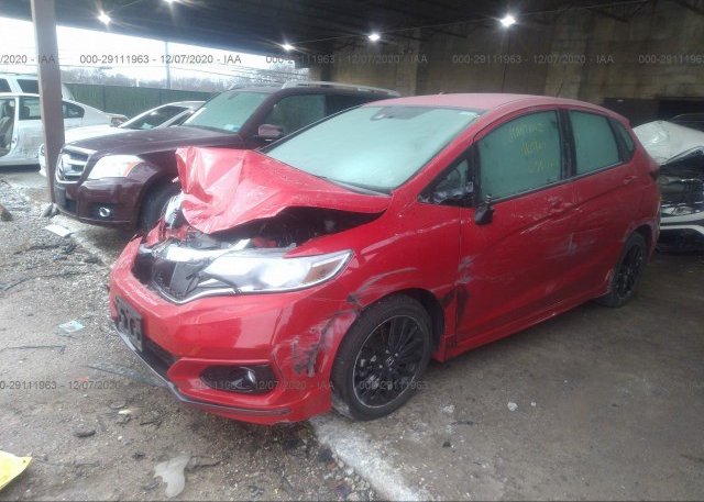 из сша 2018 HONDA FIT 3HGGK5H79JM730139