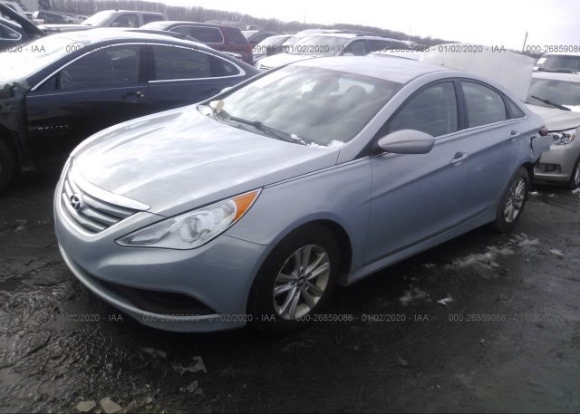из сша 2014 Hyundai SONATA 5NPEB4AC6EH906955