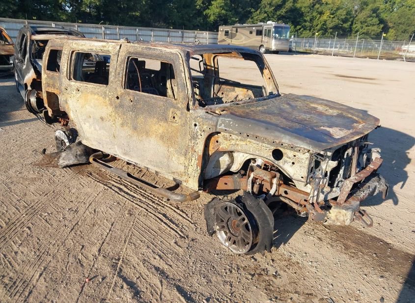 La oferta terminó en 5GTDN136268102945, Salvage HUMMER H3 SUV en ...