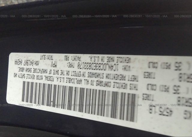 1C4NJDCB3ED833170 2014 JEEP COMPASS