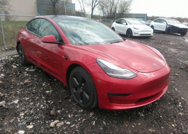 2022 TESLA MODEL 3 (VIN: 5YJ3E1EB8NF182246)