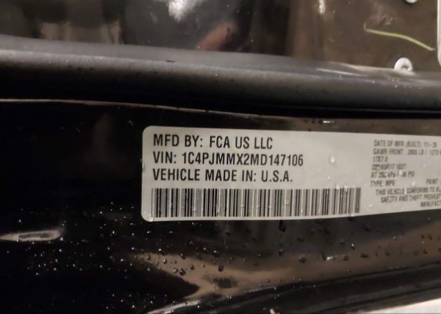 2021 JEEP CHEROKEE(VIN: 1C4PJMMX2MD147106