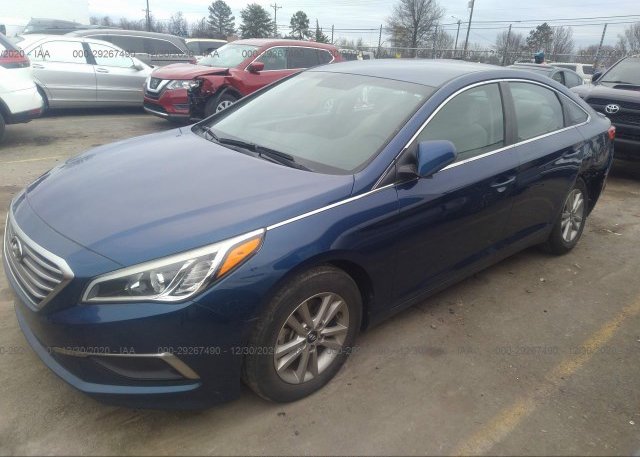 из сша 2016 HYUNDAI SONATA 5NPE24AF7GH304742