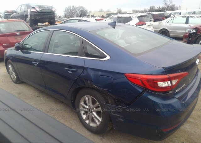 купить 2016 HYUNDAI SONATA 5NPE24AF7GH304742