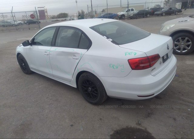 купить 2015 VOLKSWAGEN JETTA SEDAN 3VW2K7AJ8FM249734