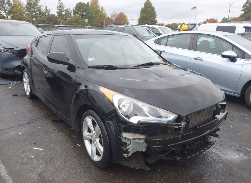 2013 HYUNDAI VELOSTER BASE W/GRAY photo