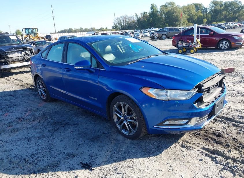 2017 FORD FUSION HYBRID SE photo