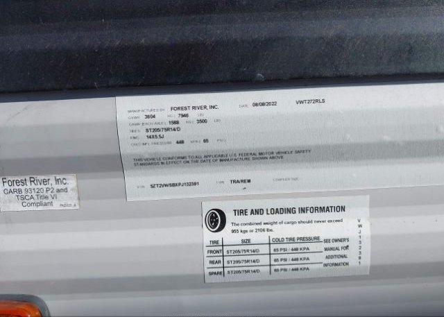 2023 VIKING 272RLS(VIN: 5ZT2VWSBXPJ132391
