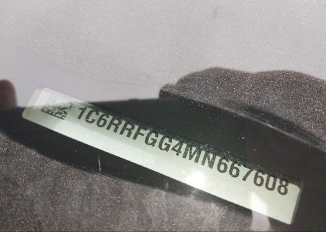 2021 RAM 1500(VIN: 1C6RRFGG4MN667608