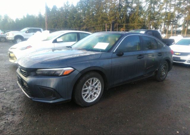 2022 HONDA CIVIC SEDAN(VIN: 2HGFE1F92NH320352