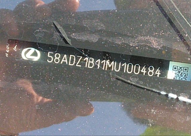 2021 LEXUS ES(VIN: 58ADZ1B11MU100484