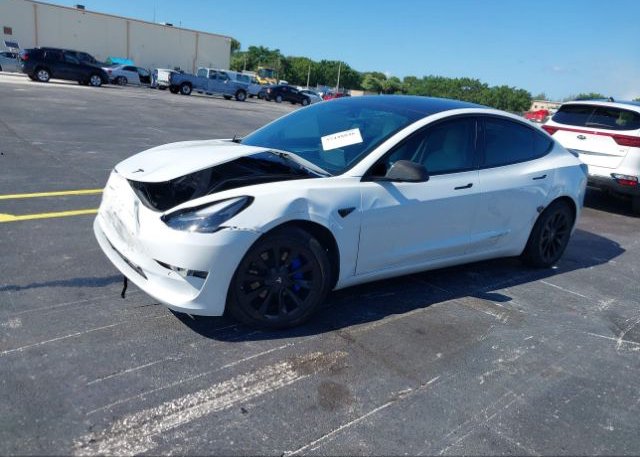 2022 TESLA MODEL 3(VIN: 5YJ3E1EB4NF169624