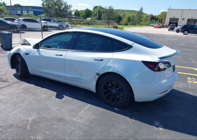 2022 TESLA MODEL 3(VIN: 5YJ3E1EB4NF169624