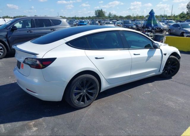 2022 TESLA MODEL 3(VIN: 5YJ3E1EB4NF169624