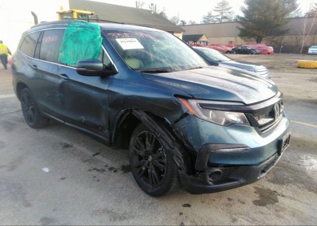 2021 HONDA PILOT (VIN: 5FNYF6H25MB089100)