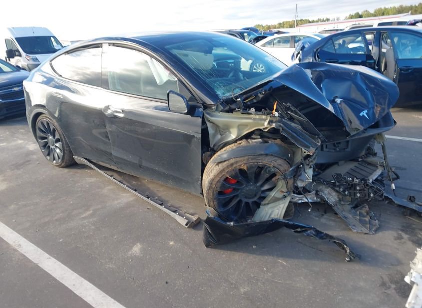 2022 TESLA MODEL Y PERFORMANCE DUAL MOTOR ALL-WHEEL DRIVE photo