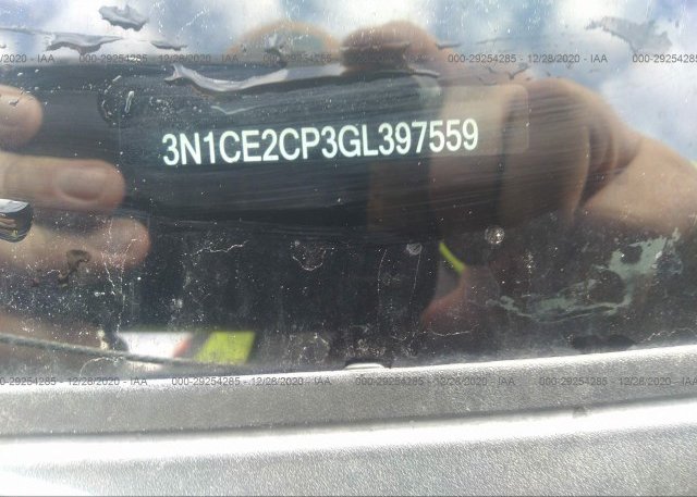 3N1CE2CP3GL397559 2016 NISSAN VERSA NOTE