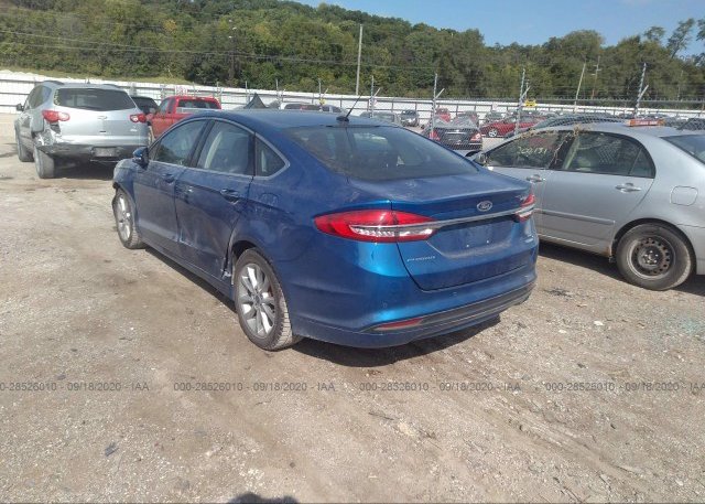 купить 2017 FORD FUSION 3FA6P0HD2HR305210
