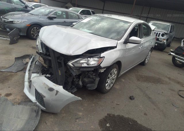 из сша 2017 NISSAN SENTRA 3N1AB7AP9HY251042